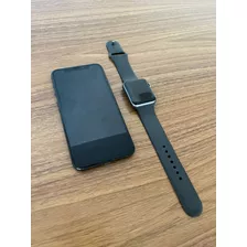 Celular iPhone X E Apple Watch Serie 3 42mm