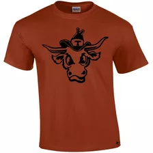 Playera Cuernos Largos De Texas, Longhorns Mod. 03