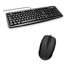 Combo Kit Maxell Mouse Optico Usb + Teclado Usb Kb90 Español