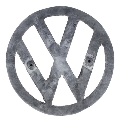 Emblema Logo Volkswagen Para Combi Chico Metal Cromado Foto 4