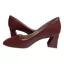 Zapato Casual Mujer, Beira Rio, Guinda Talla 40 Brasil