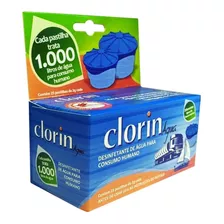 Cloro Clorin Para 1000l D´água Embalagem Com 25 Pastilhas Nf