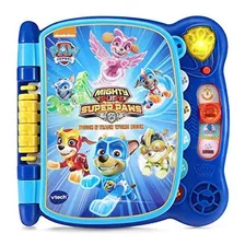 Vtech Paw Patrol Cachorros Poderosos Tocar Y Enseñar Libro.