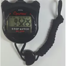 Cronômetro De Mao Digital Relógio Data Alarme Cordão 