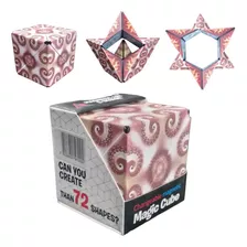 Cubo Rubik Origami Brown