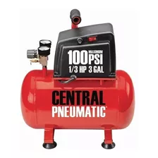 Compresor De Aire 3 Gal. 1/3 Hp 100 Psi