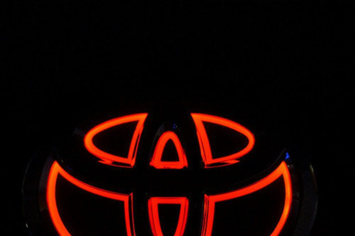 Parrilla Toyota Corolla 2003 Logo Hasta 2008 Luces Led Foto 4