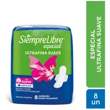 Siempre Libre Especial Ultrafina X 8 Unidades