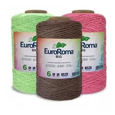 Barbante Euroroma 1,8 Kg Fio 6 Big Cone - Cores