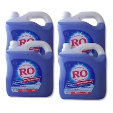 Detergente Liquido Ro 5 Litros Pack 4 Bidones