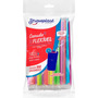 Canudo Colorido Flexível P/ Drinks Refri 100und Strawplast Cor Variadas