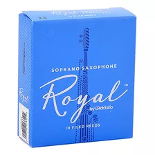 Palhetas Royal Para Sax Soprano (com 10) - Nº 1,5