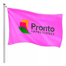 24 Banderas Publicitaria Personalizada Fullcolor 100x300 Fla