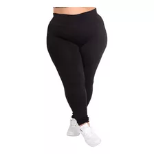 Calça Legging Plus Size Basica Cintura Cós Alta G1 G2 G3