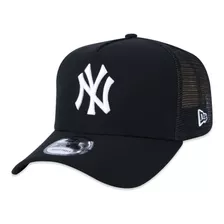 Boné New Era Aba Curva 940 Ny Yankees Af Trucker Color Preto