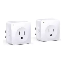 Tp-link Smart Plug Tapo P100, Wifi 2990w 10a Blanco 2 Piezas