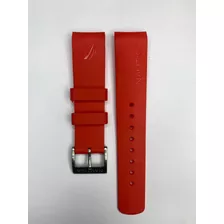 Correa Reloj Náutica Velero Rojo