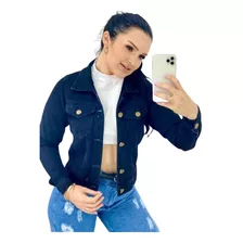 Jaqueta Jaquetinha Feminina Jeans Lançamento Inverno Casaco