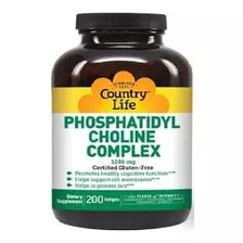 Country Life | Phosphatidyl Choline Complex | 1200mg | 200sg