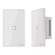 Interruptor Sonoff Touth 1 Botões Wifi P/google Home E Alexa