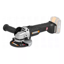 Esmerilhadeira Angular À Bateria 20v Brushless Wx812.9 Worx Cor Preto Frequência 60hz