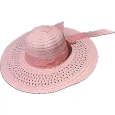 Sombrero De Verano Diseño Con Lazo Ideal Verano Playa Sol