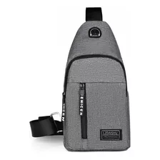 Mochila Bandolera I Strap Bag Con Orificio Auriculares