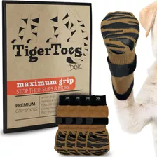 Calcetines Antideslizantes Premium Tigertoes Perros Sue...