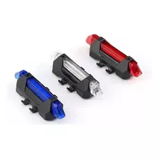 10 Lanternas Bike Sinalizador Bicicleta Luz Led Recarregável