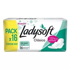 Toallitas Femeninas Ladysoft Clásicas X16