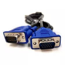 Kit 02 Cabo Vga X Vga Profissional Blindado 1,5m Pc