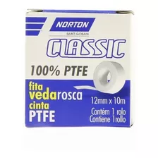 Fita Veda Rosca Classic Norton 12mmx10m C/10un