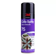 Cola E Descola Spray 75 Adesivo Reposicionavel 3m 500ml Silk