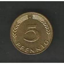 6732 Alemanha - 5 Pfennig 1972 J