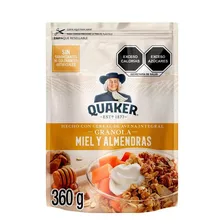 Granola Quaker Almendras Y Miel 360g