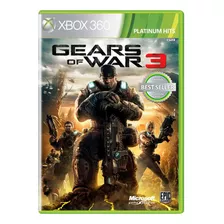 Jogo Gears Of War 3 Platinum Hits Xbox 360 Midia Fisica