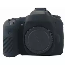 Capa De Câmera De Silicone Macio Para Canon Eos 80d