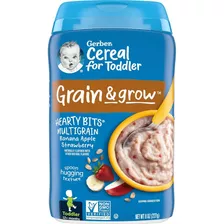 Cereal Gerber Baby Hearty Bits, Varios Granos 8 Onzas