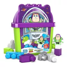 Mega Bloks Balde Toy Story Buzz Lightyear 25 Peças Mattel 