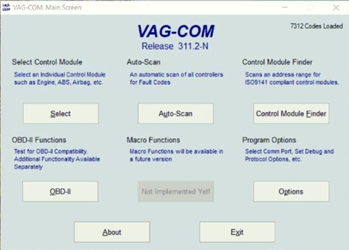 Software Vagcom 3.11 Kkl Scanner Obdii Volkswagen Audi Seat Foto 3