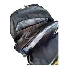 Mochila Acolchoada 3 Divisórias 2 Bolsos Laterais 15,6 L