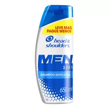  Shampoo Men 3 Em 1 Anticaspa 650 Ml Head & Shoulders