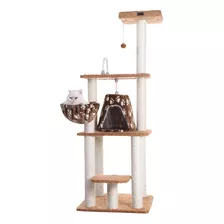 Armarkat A6403 Clásico Árbol De Gato Con Cesta 64 Chocolate