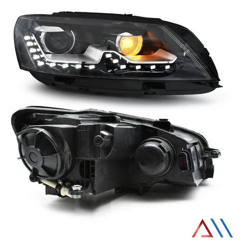 Faros C/lupa, Luz De Dia Led Passat 2012 2013 2014 2015 2016 Foto 7