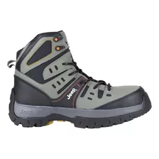 Botas Industriales Casquillo Hombre Jeep 3571 Gris Poliamida