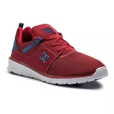 Tenis Dc Shoes Heathrow - Rojo - Hombre - Adys700071 Drk/red