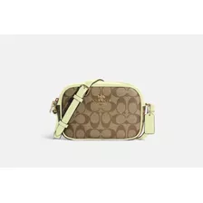 Coach Bolsa Camara Jamie Logo En Canvas