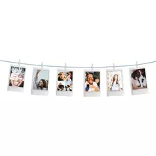 Varal De Fotos Decorativo 4m Com 25 Prendedores Mini