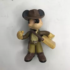 Boneco Mickey Indiana Jones Antigo Usado 2008