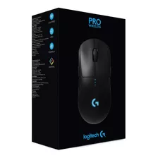Logitech G Mouse Gamer Sem Fio Pro Wireless Lightspeed Rgb Cor Black